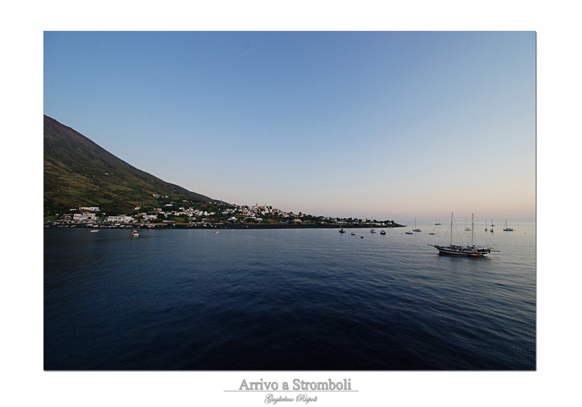 Arrivo a Stromboli