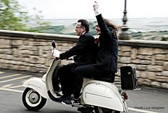 Arrivo in Vespa