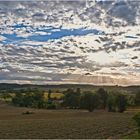 Arrosage lumineux sur le paysage