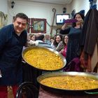 ARROZ A BANDA EN Bar LOS MOCHUELOS . COMIDA DE NAVIDAD.