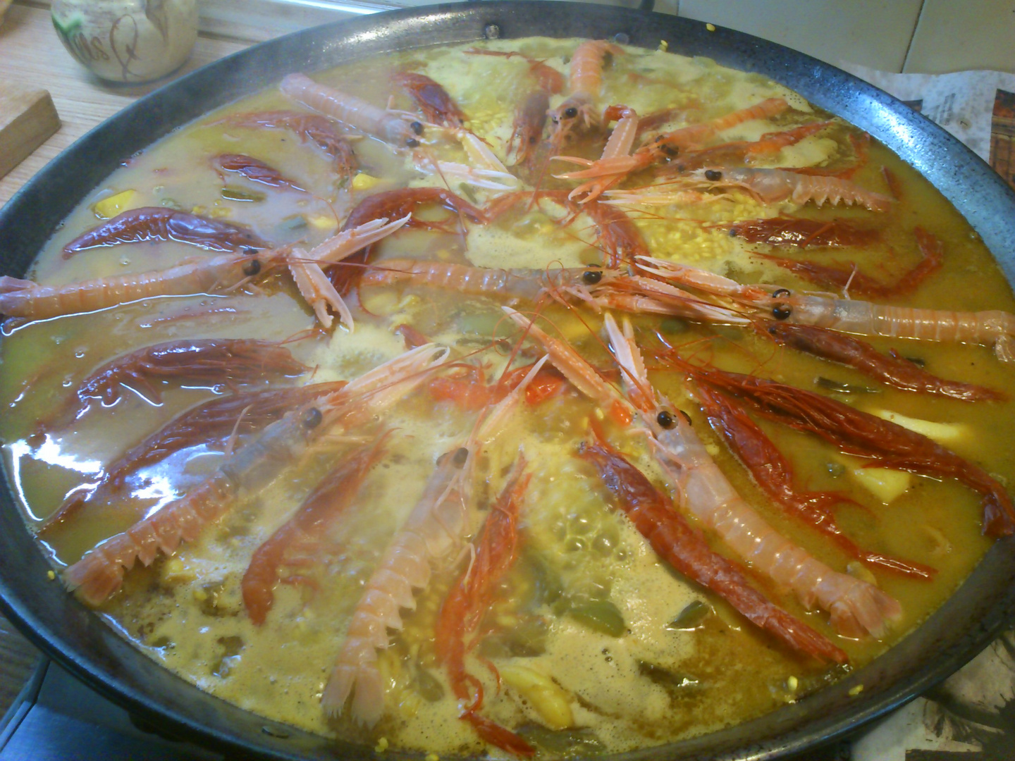 Arroz caldoso marinero