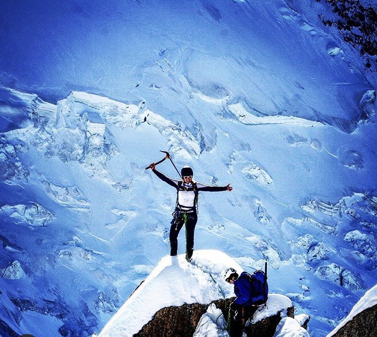 arrête des cosmiques Chamonix Mont Blanc 