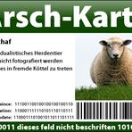 Arsch-Karte