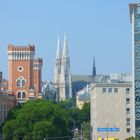 Arsenal Kaserne und Votiv Kirche