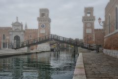 Arsenale November beklemmende Ruhe  - Venedig  -