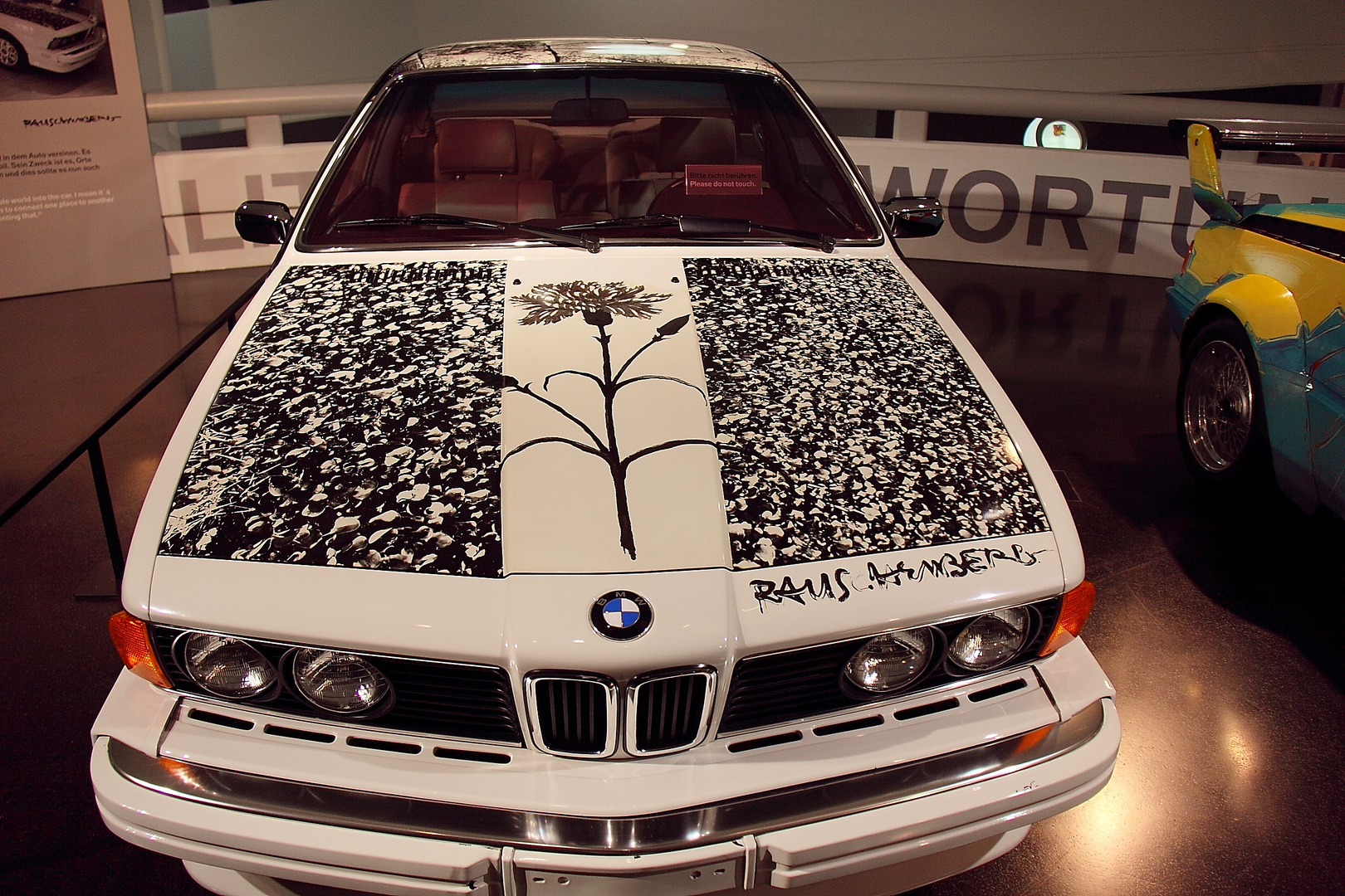 Art Car 635 CSI von Robert Rauschenberg (1986)