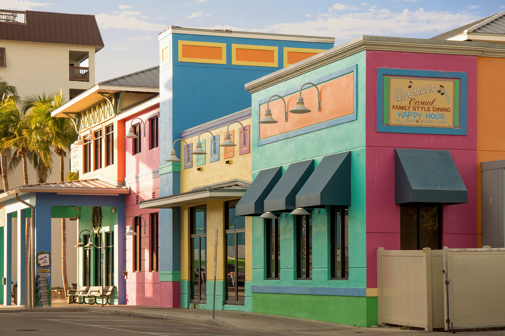 Art Deco Fassade, Fort Myers Beach