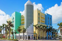 Art Deco Fassade, Miami Beach, Florida