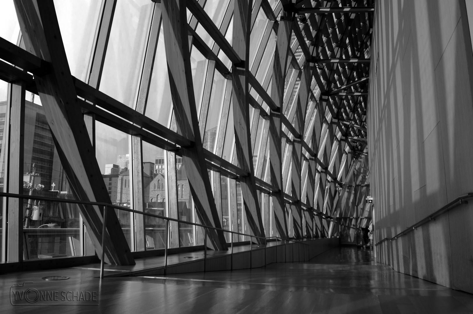 Art Gallery of Ontario in black & white