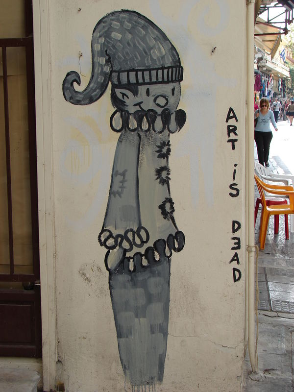 art is dead - athens