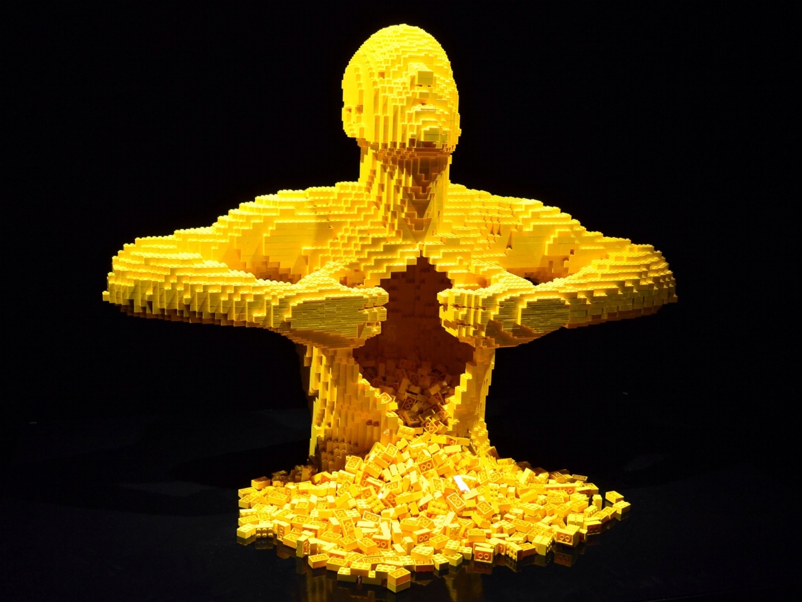 Art of the brick.