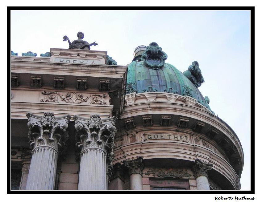 Art of the Municipal Theatre Dome - Arte do Teatro Municipal / Series: Architecture in Rio.