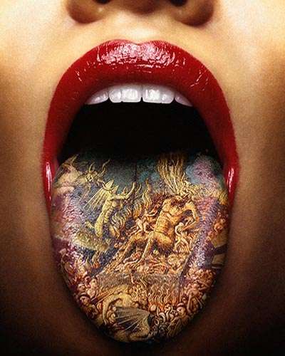 art of tongue