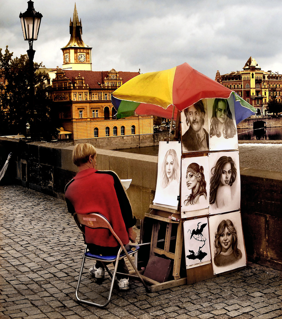 Art on the bridge