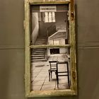 ART WORK Pictures of lost places framed in old windows