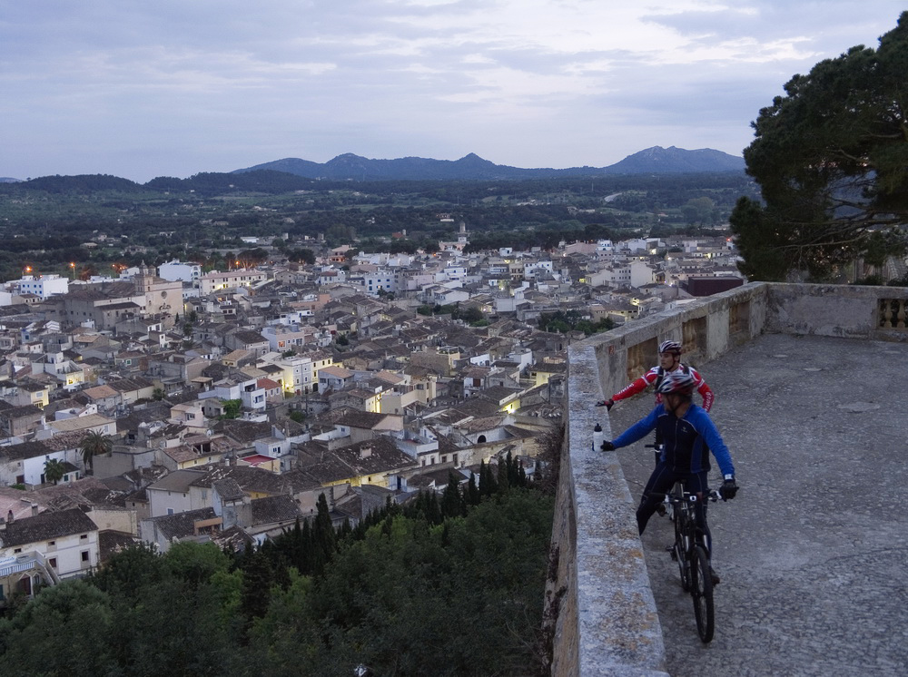 Arta auf Mallorca - Blick vom Castell auf die Stadt