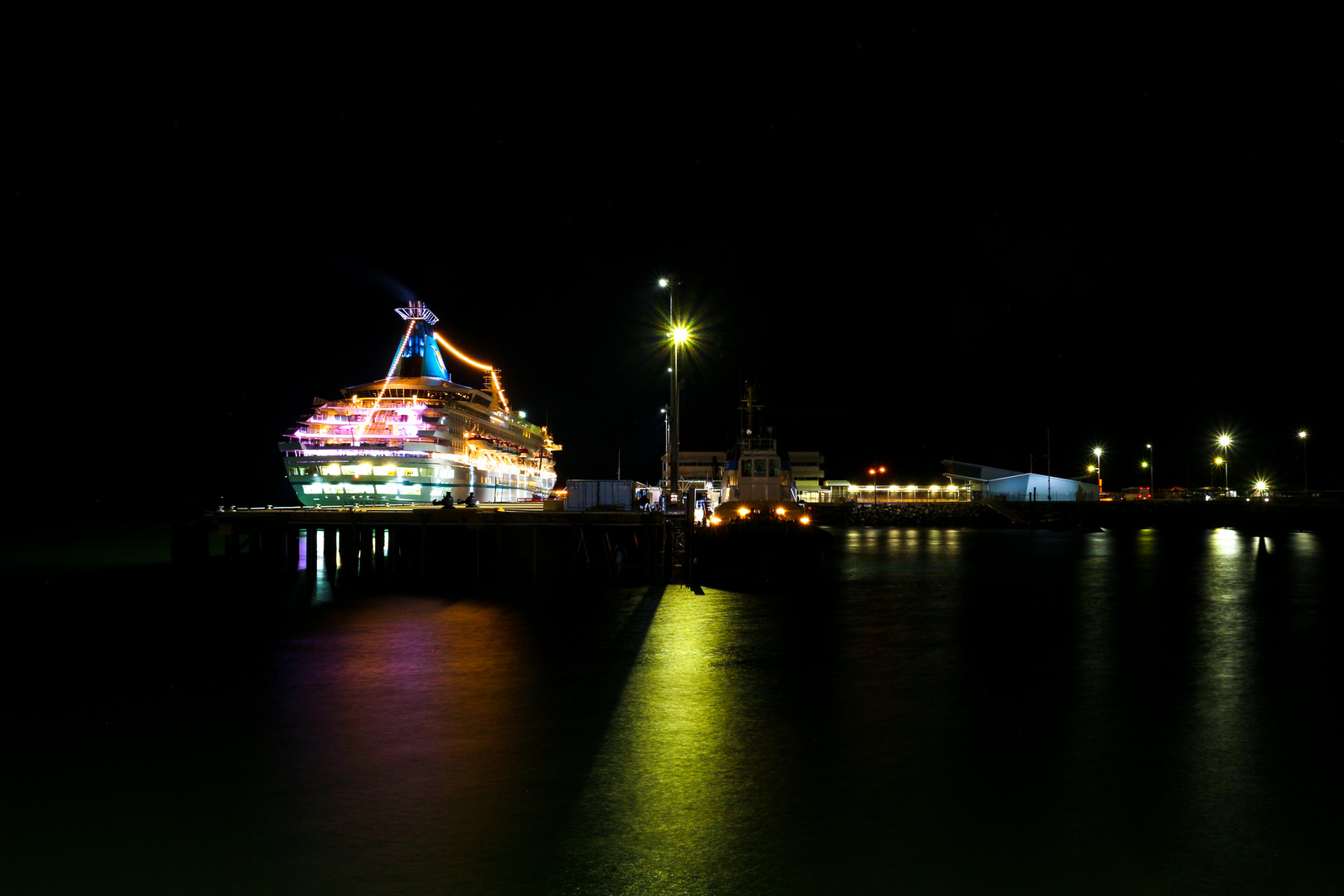 Artania in Darwin Harbour