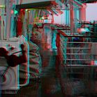 Artania  Rundgang auf Deck 4    (3D- Cha-Cha Anaglyphe)