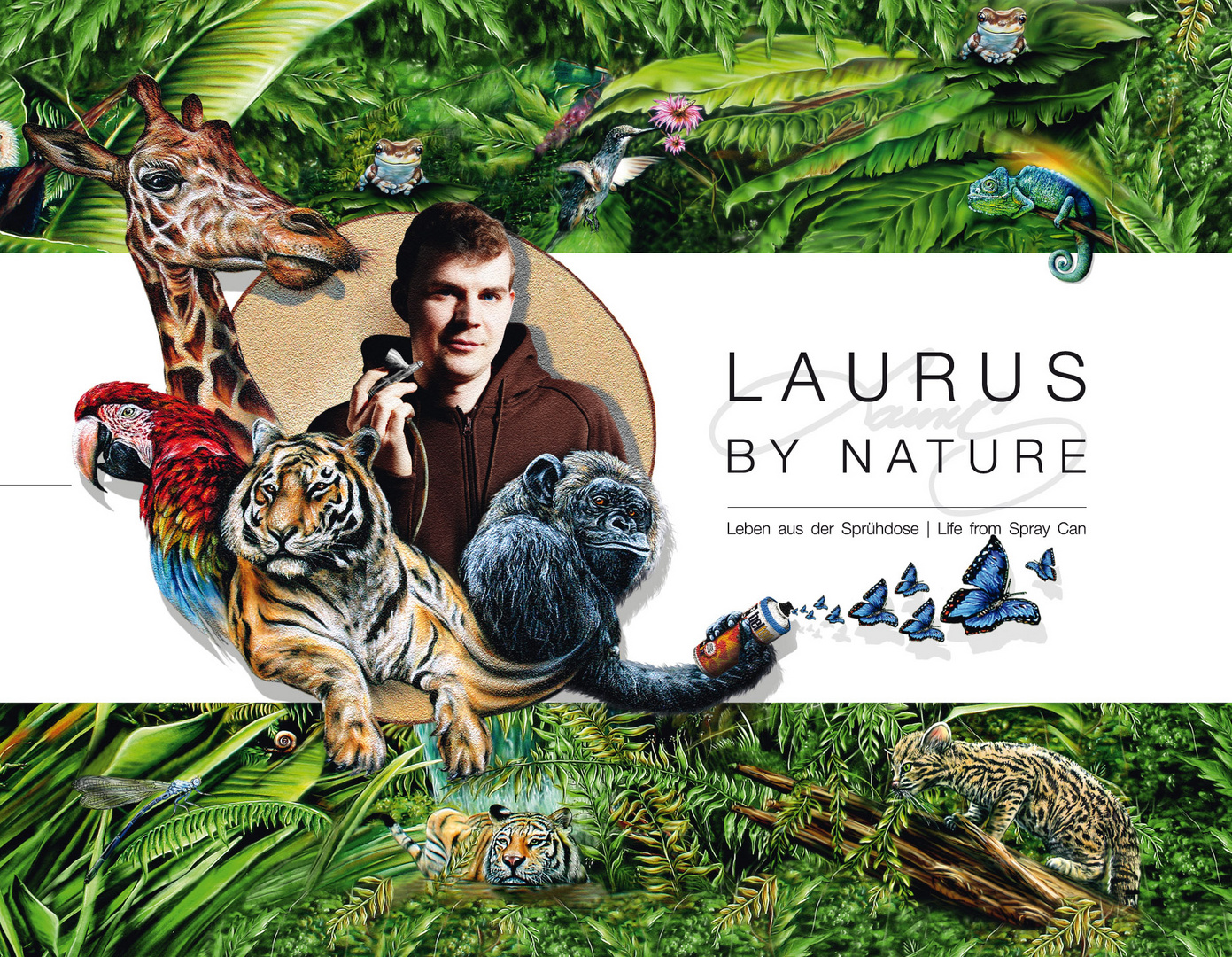 Artbook "Laurus by Nature-Leben aus der Sprühdose"