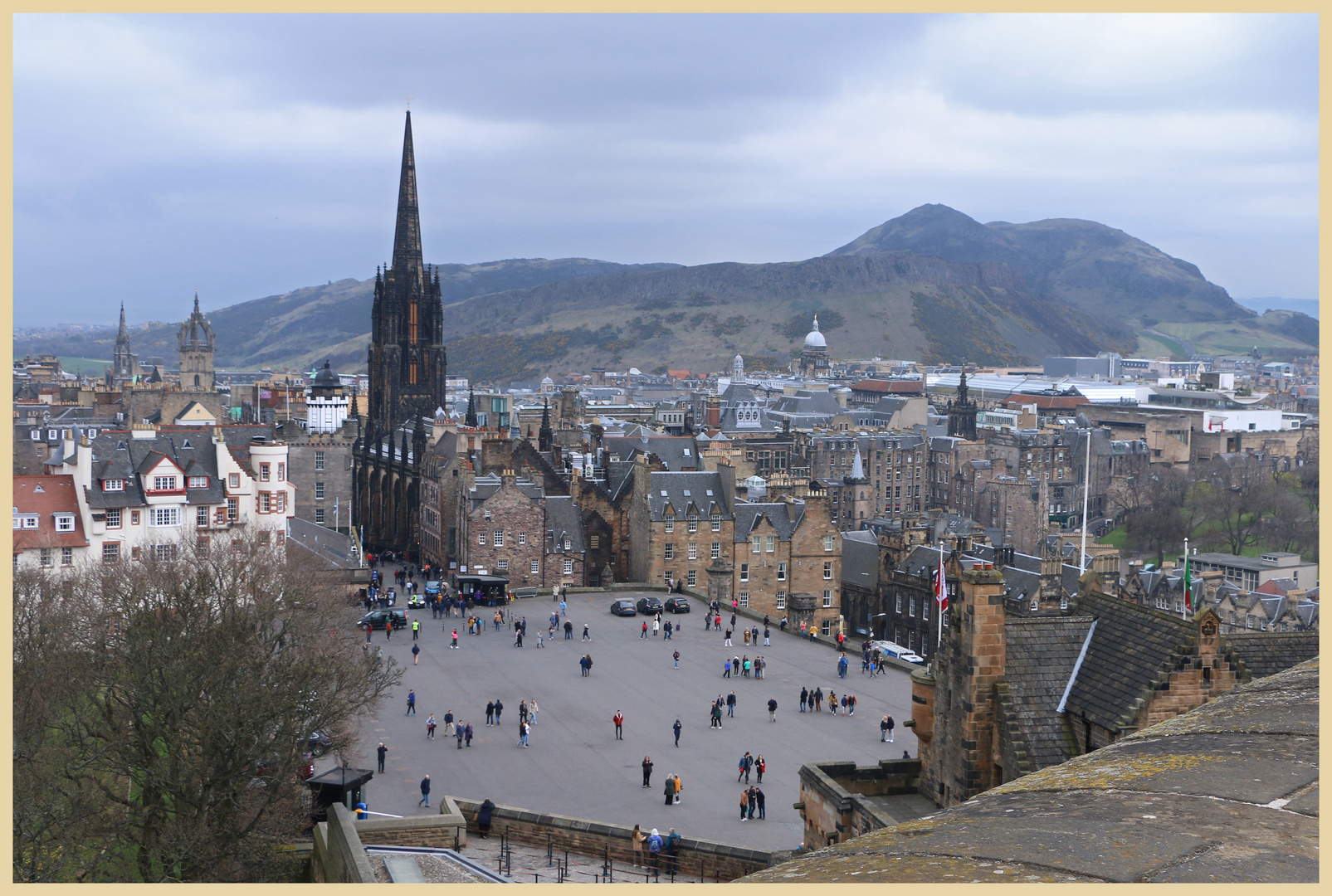 Arthurs Seat from the castle