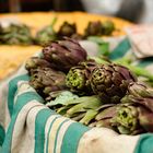 Artischocken auf dem Markt in Catania