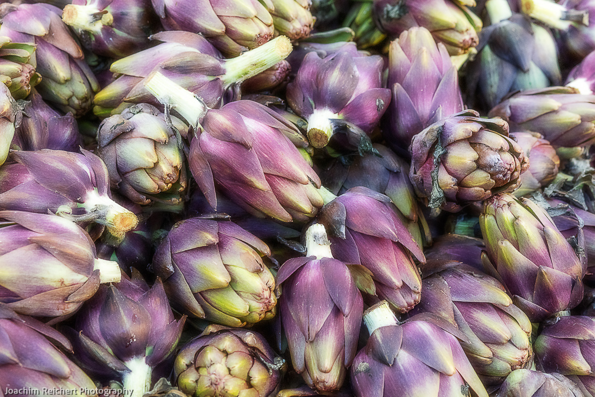 Artischocken auf dem Markt von Berlin Wedding