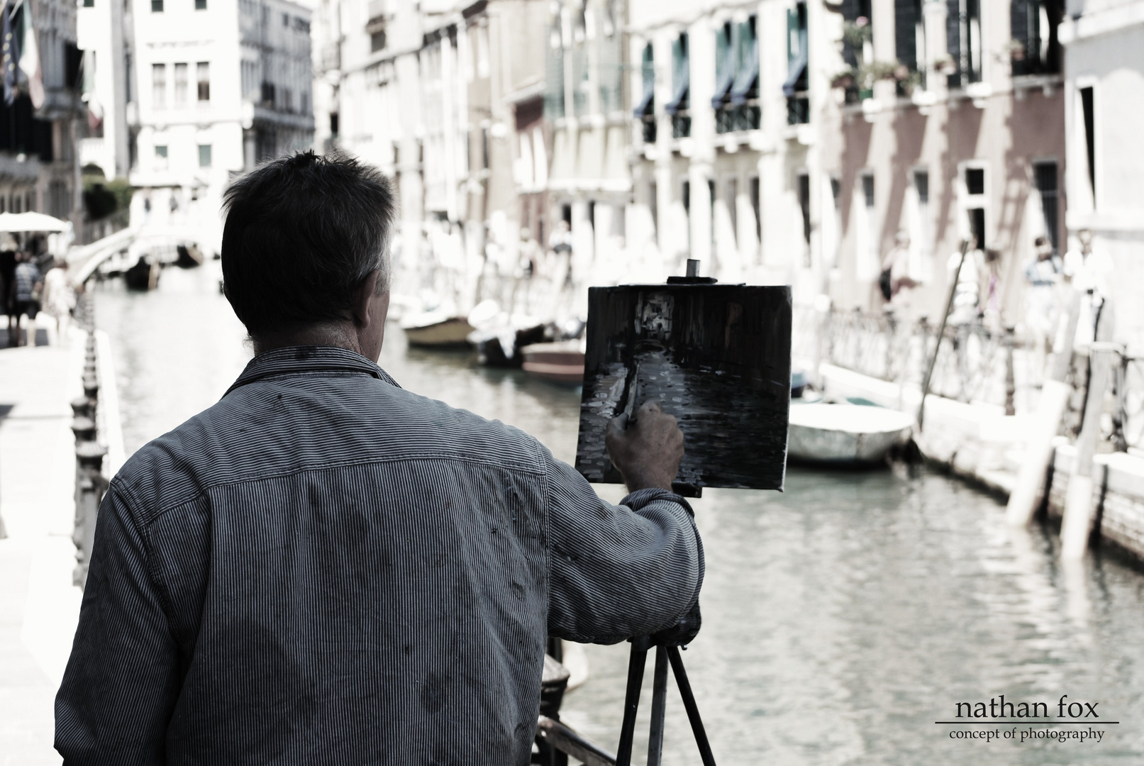 artist in venice.