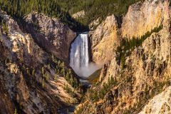 Artist Point, Lower Falls, Grand Canyon of the Yellowstone, Wyoming, USA