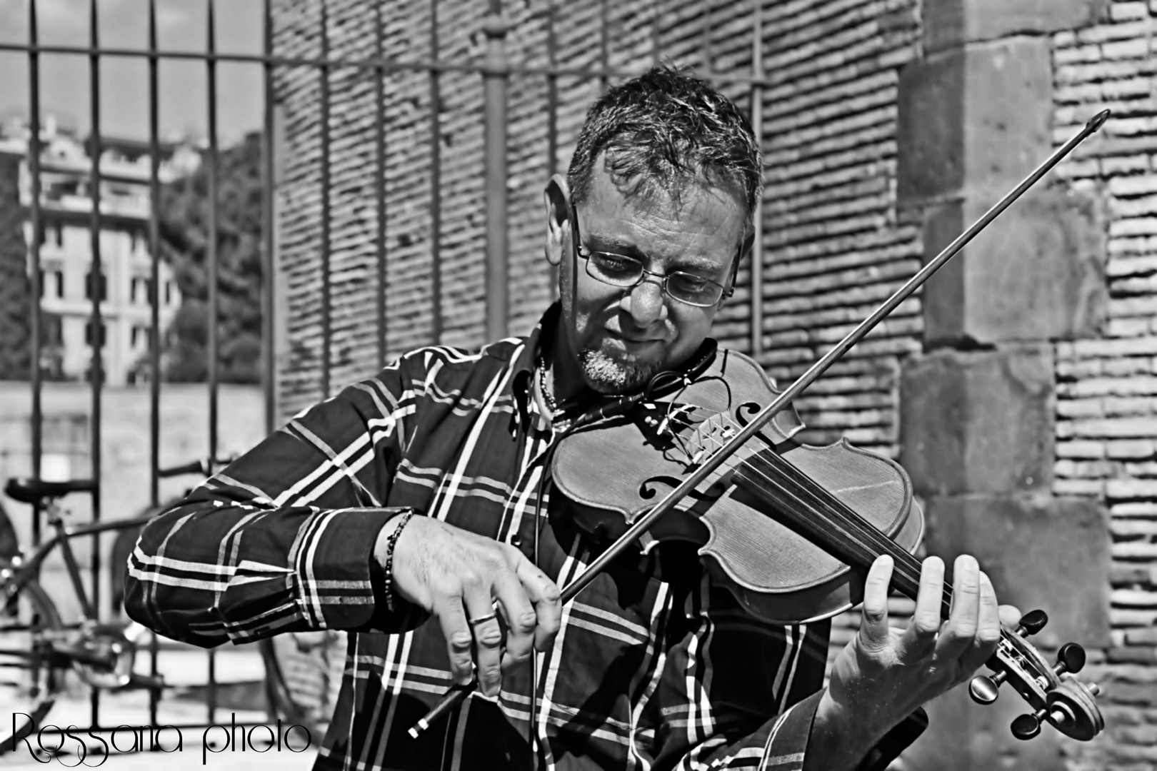 Artista di strada a Roma