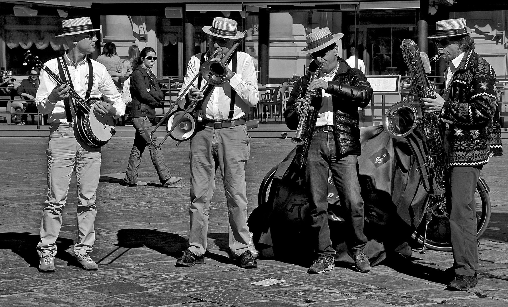 Artisti di strada.