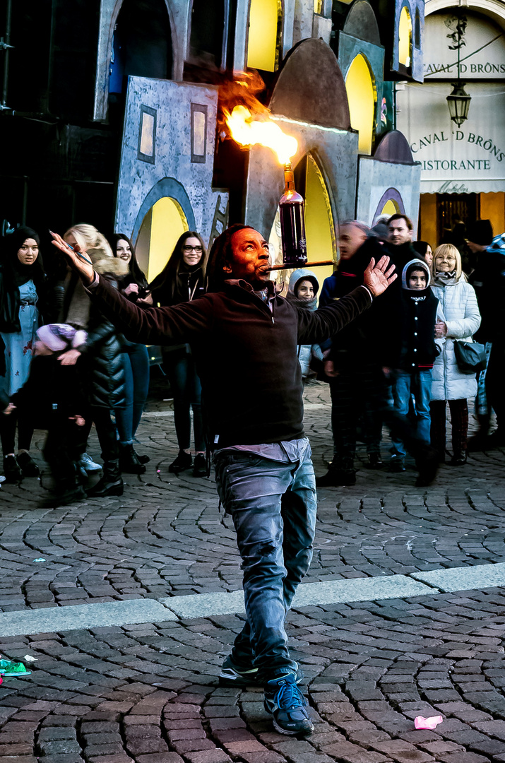 Artisti di strada a Torino