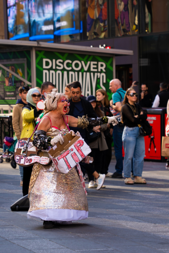 artistic Times Square 