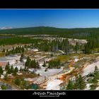 Artists Paintpots im Yellowstone National Park