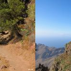 Arure Mirador Del Santo La Gomera Kanaren Spanien - 3D Kreuzblick