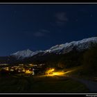 Arzl bei Innsbruck nach der blauen Stunde