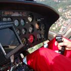 AS 355 F2 + im Anflug auf EDLI