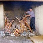 Asado de cordero patagonico