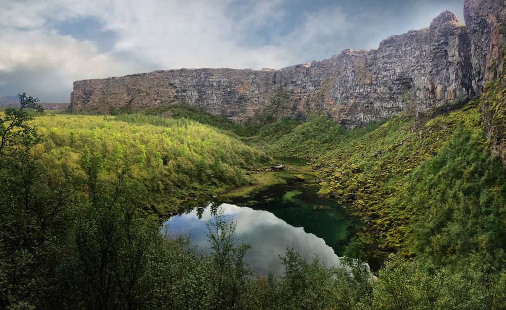 Asbyrgi Canyon