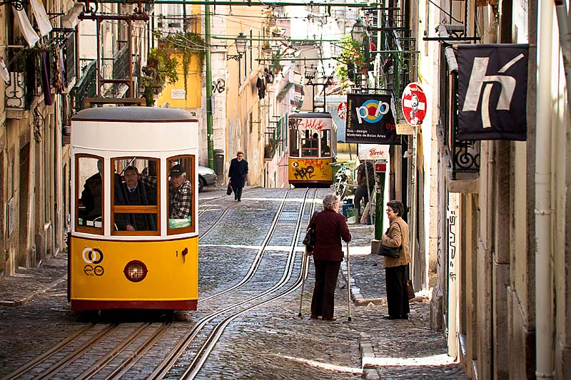 Ascensor da Bica, Lissabon