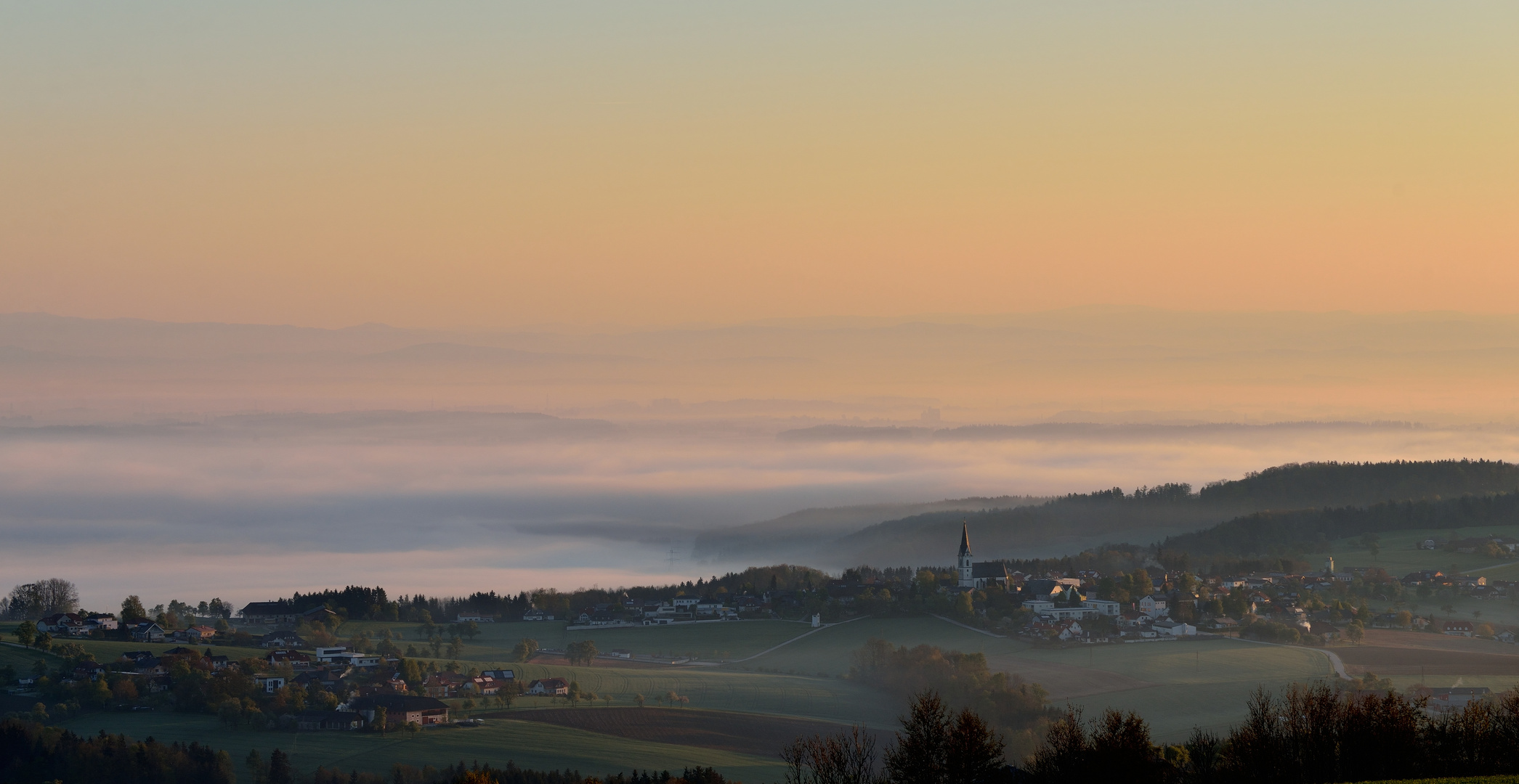 Aschach am Morgen