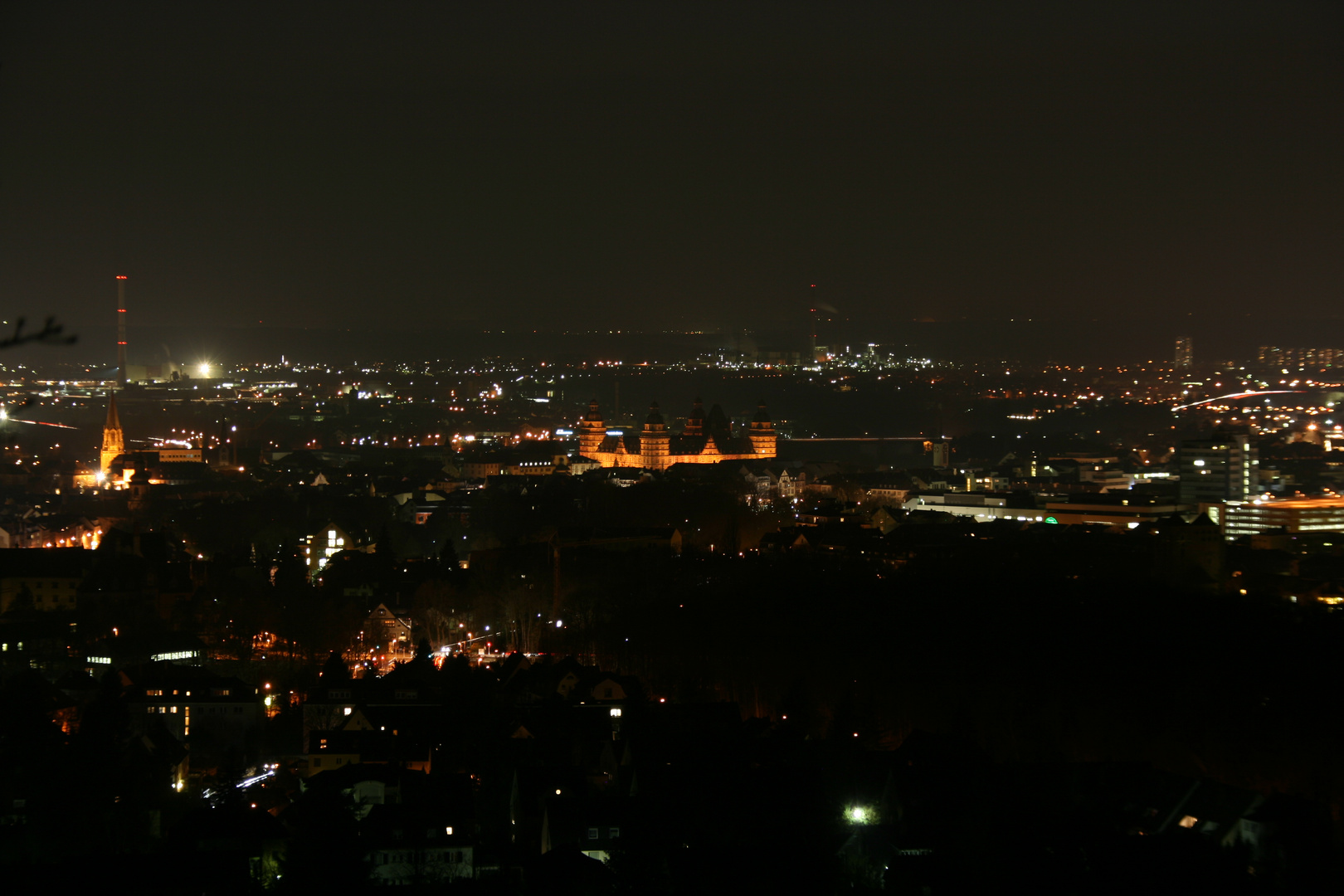 Aschaffenburg bei Nacht