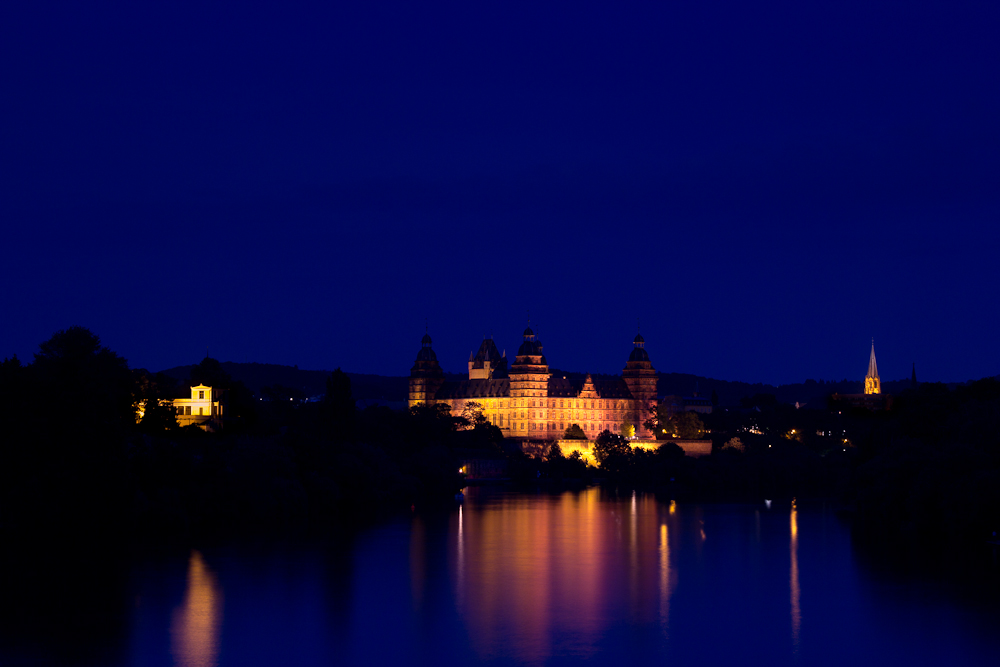 Aschaffenburg bei Nacht