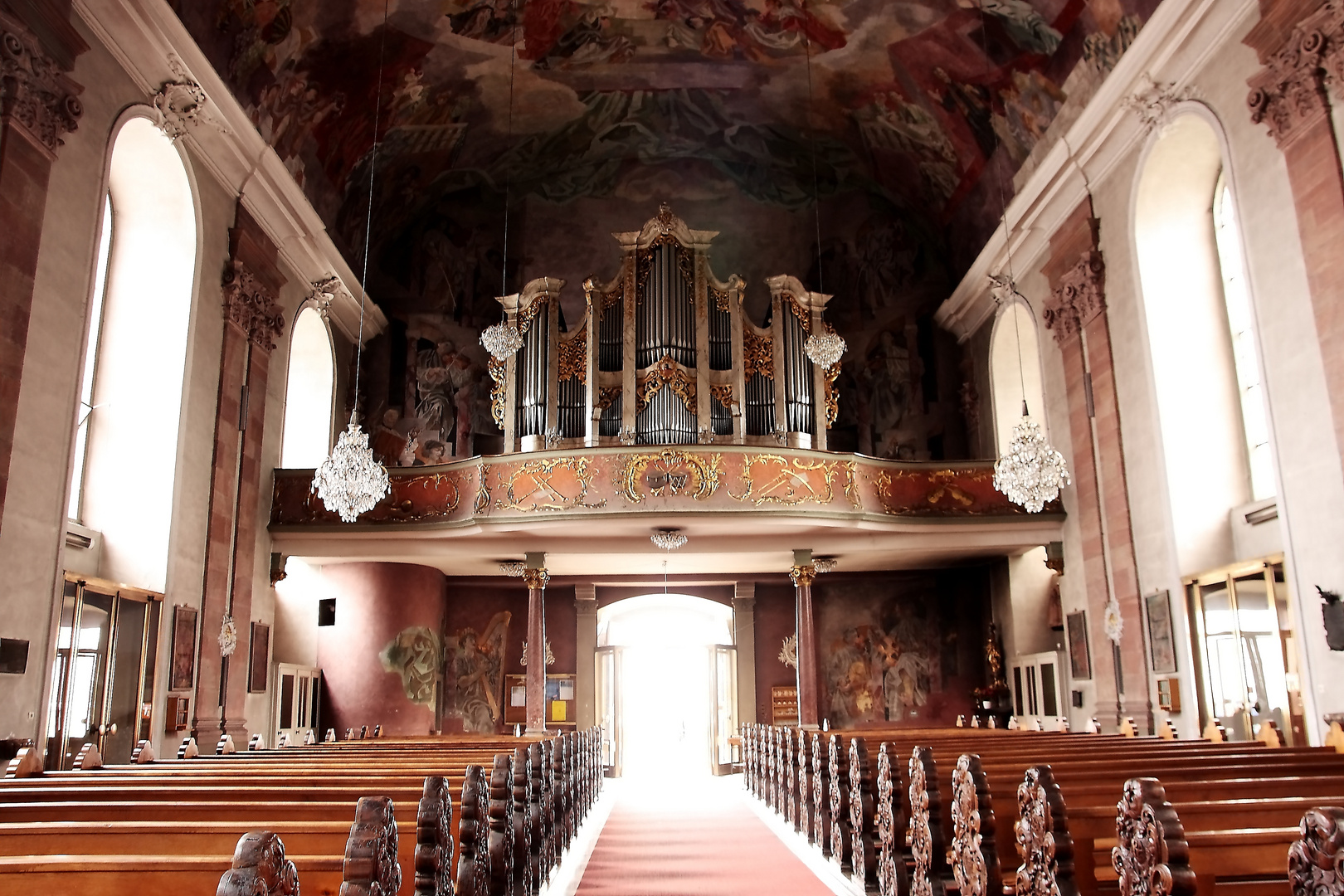 Aschaffenburg Muttergotteskirche 1 Foto Bild Architektur Sakralbauten Innenansichten Kirchen Bilder Auf Fotocommunity