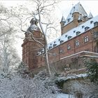 Aschaffenburger Schloss im Schnee