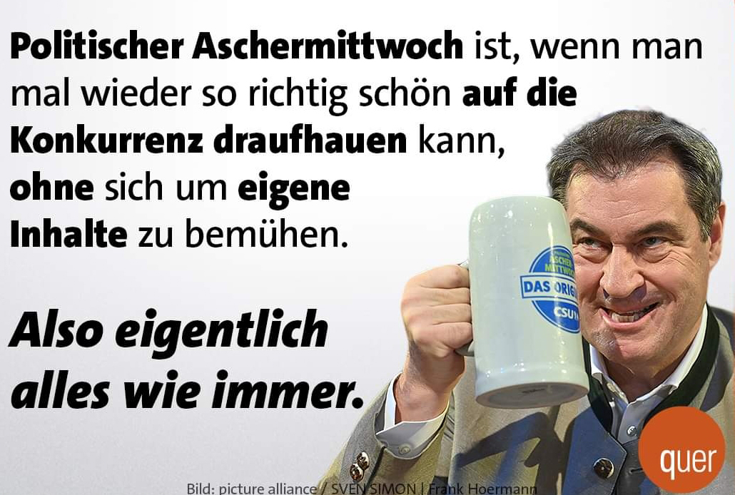 Aschermittwoch 