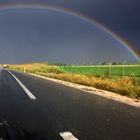 Asfalto y arco iris