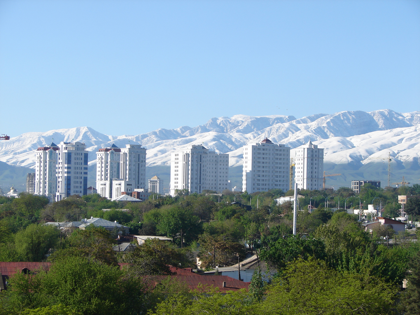 Ashgabat neue Gebäude