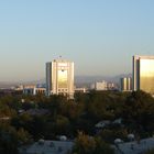 Ashgabat Turkmenistan in der Abendsonne