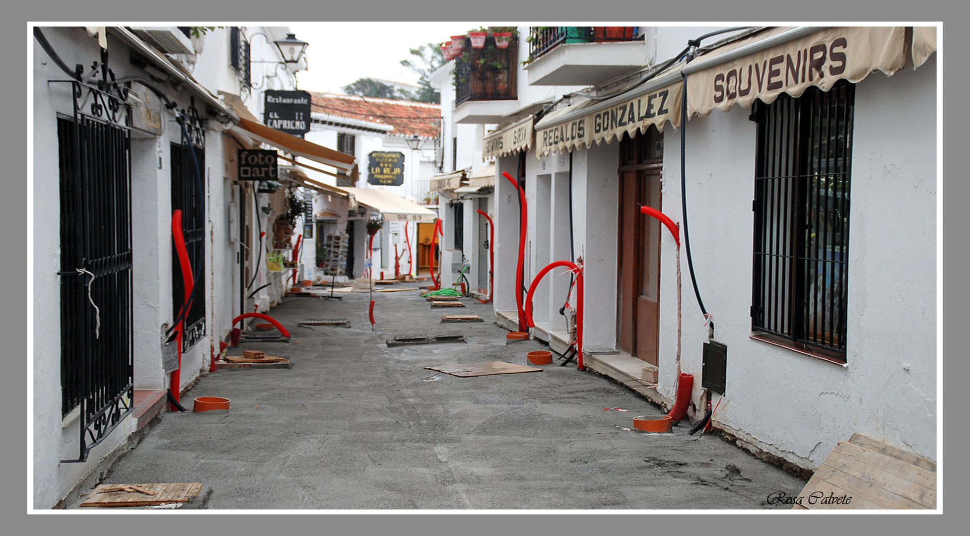 ASI QUEDO LA CALLE DESPUES DE "LOS RECORTES"....