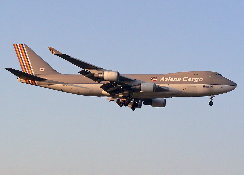 Asiana Cargo Boeing 747-48EF(SCD) HL7420